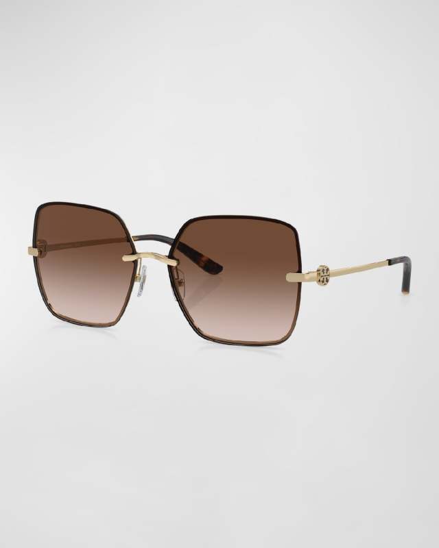 Geometric Metal Sunglasses